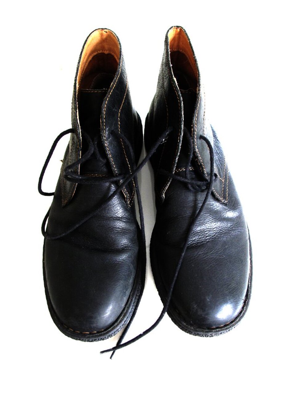 Born Men's Harrison Casual Black Shoes chukka boots 9.5M